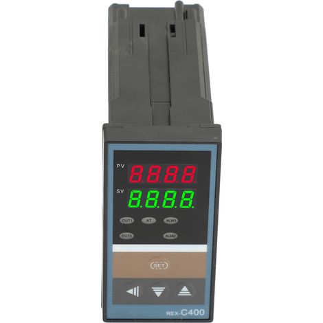 Régulateur de température intelligent avec affichage numérique, thermostat de haute précision à contrôle PID et relais statique SSR 220 V CA. (1/5)