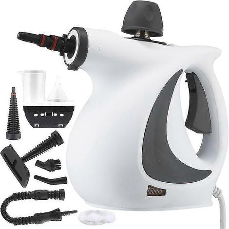 Nettoyeur vapeur haute pression portatif compatible avec les canapés, les vêtements, les sièges de voiture, les cuisines, etc. Produit britannique de haute qualité. (1/5)