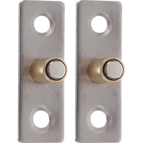 2 pcs guide de sol pour porte coulissante, fer (1/5)