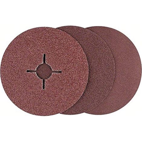 Disques abrasifs pour Meuleuse d'angle Fixation à pince 125 mm 22 mm Bois et métal 12 pièces Grain varié (1/2)