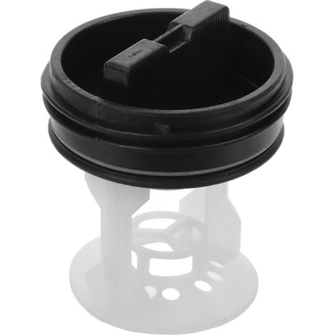 5.7x6.2cm Bouchon Lave linge Pompe Vidange, Bouchon D'étanchéité D'égout D'étanchéité Du Tuyau de Vidange Filtre Machine à Laver Joint de Tuyau Machine a Laver Plastique (1/5)