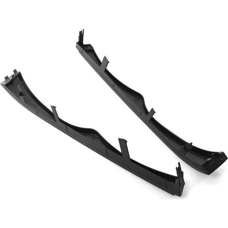 Jeffergarden E46 Headlight Trim Molding Set, Lower Front Replacement, 2 Pieces, Precise Fit for E46 Models 2002-2005.