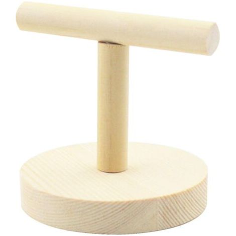 Perchoir en bois pour perroquet pour support en T, jouets de meulage des pattes pour oiseaux, pour animaux de compagnie, calopsitte