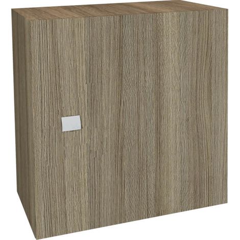Savinidue Pensile Cubo Bagno Zaffiro - Rovere Fumo - 45 cm