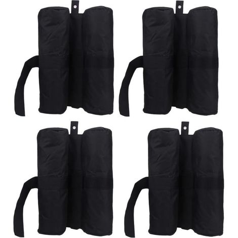 4x Inondation Up Workout Sandbag Grill Gazebo Stabiliser avec sac de sable Sac de poids Sacs de poids Roches (1/4)