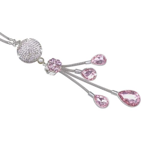 Pendentif de rétroviseur en cristal arrière de voiture, décoration suspendue (1/3)