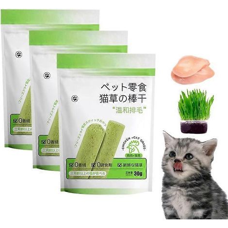 Bâtonnets de dentition à l'herbe à chat (1 à 5 sachets). Bâtonnets de dentition à l'herbe à chat Cuddles And Meow pour nettoyer les dents (1/5)
