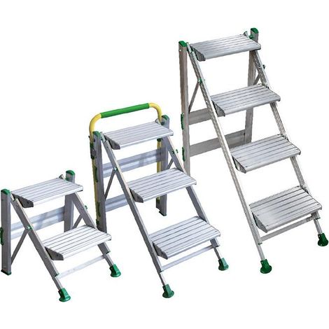 Peldaño extraplano FACAL PLIO - 3 peldaños - altura de trabajo 2m73 - PO-3