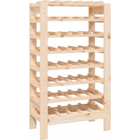 Maison Exclusive - Portavini 61,5x30x107,5 cm in Legno Massello di Pino (1/5)