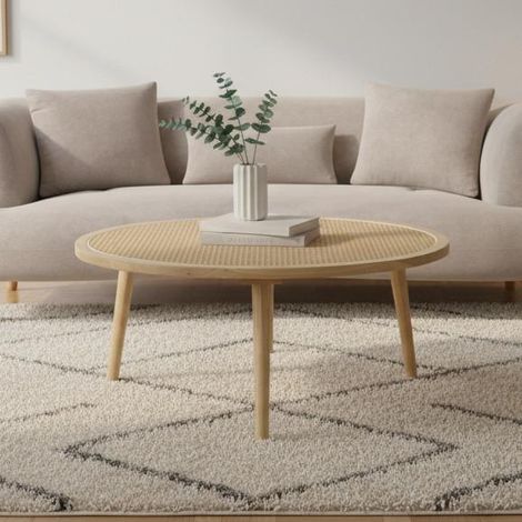 Mömax Couchtisch Douna Naturfarben Eiche Rund (1/5)