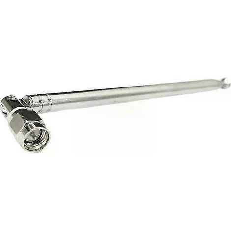 Ersatz-Teleskopantenne, 132 mm, 6-teilig, SMA-Stecker, passend für Radio und Fernseher, DIY-JXLGV (1/5)
