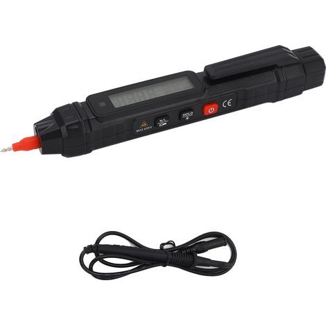 Pen-type multimeter, 4000 counts, auto-ranging, DC/AC voltage resistance tester, voltmeter (1/5)