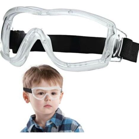 Lunettes De Sécurité Enfants - Verres Polycarbonate Anti-chocs - Pour Activités Extérieures Et Laboratoire - 1 Pièce (1/4)