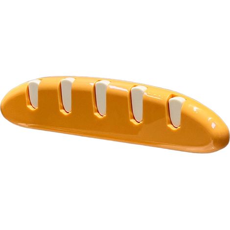 1-teilige Garderobe für Badezimmer, geeignet für Badezimmer, Küche, Wohnzimmer, Toilette, wiederverwendbar, Vakuum-Adsorption, 5 Haken (1/5)