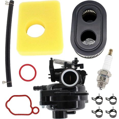 Kit de réglage de carburateur pour moteur Briggs & Stratton 140cc 550EX pour tondeuses Troy-Bilt TB110 TB200 TB115 TB230 (références 09P702 et 9P702) (1/5)
