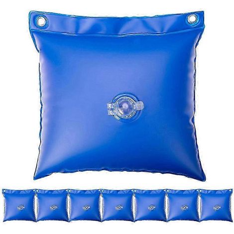 Ensemble de 8 pièces : Sac de couverture de piscine, outil d'hivernage, accessoires pour piscine hors sol et fournitures de piscine (1/3)