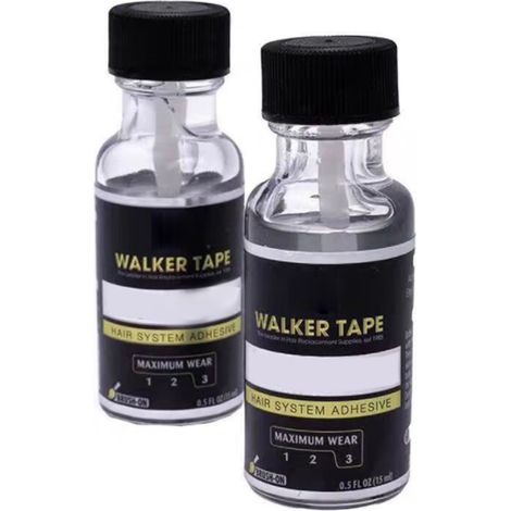 Colle pour perruques en dentelle 15 ml, fixation forte, séchage rapide, adhésif de remplacement pour systèmes capillaires. (1/5)