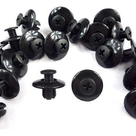 20 clips de fixation Phillips pour pare-boue et protection anti-éclaboussures de capot Honda Acura (1/5)