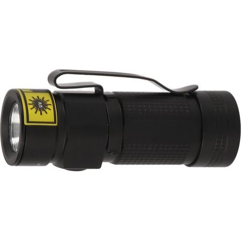 395nm UV LED Flashlight, 3 Lighting Modes, Portable Ultraviolet for Pet Urine Detection, Anti-False Identification (1/5)