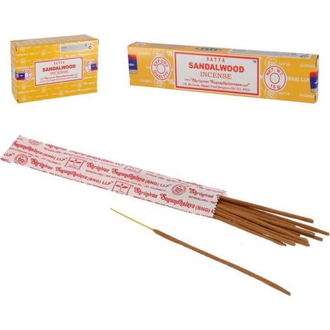 Varitas de incienso de sándalo 15g Hierbas