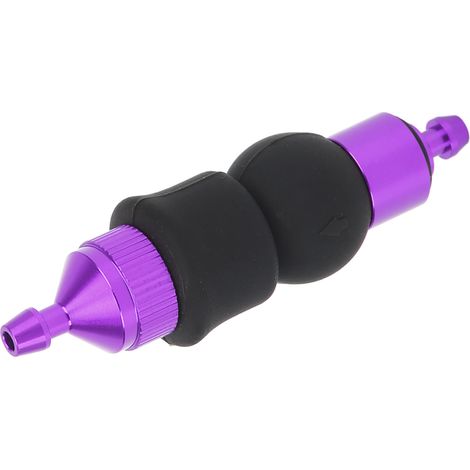 Universelle manuelle Ölpumpe für RC-Cars, kompatibel mit RC-Offroad-Modellen im Maßstab 1/8 und 1/10, Methanolmotor, Farbe: Lila. (1/5)