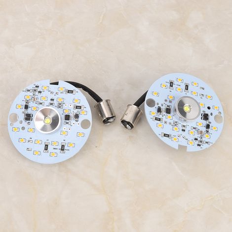 2Feux Diurnes LED ABS Moto Clignotants Jaunes (Lot de 2) (1/3)