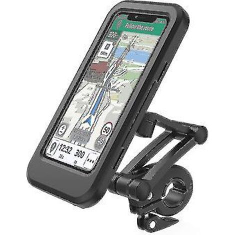 Support de téléphone étanche pour vélo, rotation à 360°, moto