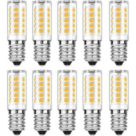 Lot d’ampoules LED E14 5 W (équivalent 50 W) – blanc chaud 3000 K, 500 lm, non dimmable, lot de 10 pièces (1/5)