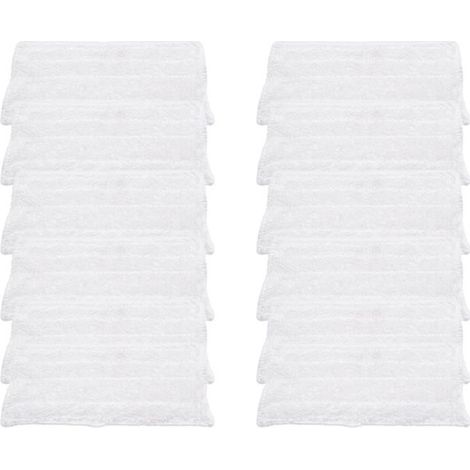 12 PièCes de Rechange pour Vileda Steam XXL Power Pad Nettoyeur Vapeur Remplacement Microfibre Nettoyage Vadrouille, Lavable (1/4)