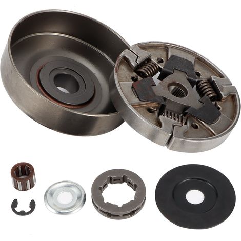Kit de Pignon et Tambour de Frein 3/8-7 pour Tronçonneuse Modèles MS640 MS660 MS661 -KZQ