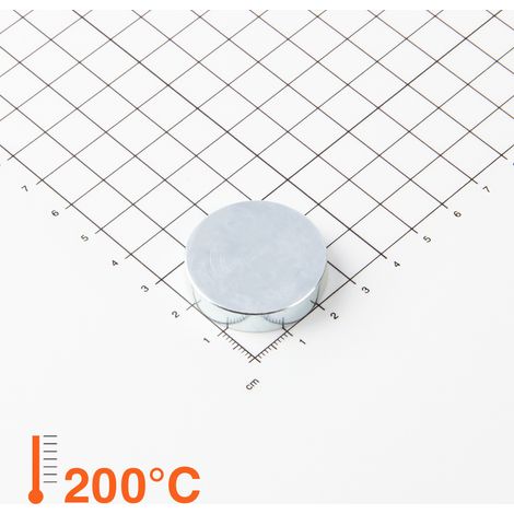 Magna-C Flachgreifer aus Samarium-Cobalt Ø32x7mm ohne Befestigung (1/3)