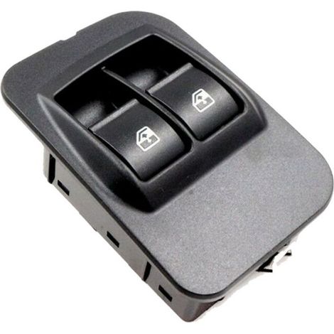 Bouton Lève Vitre Électrique - Avant Gauche - Pour Nemo Fiorino Qubo Bipper - 6490G8 735461275 (1/4)