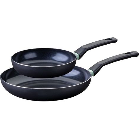 Set de 2 poêles antiadhésives céramique 20 et 28 cm Fackelmann Brandao (1/5)