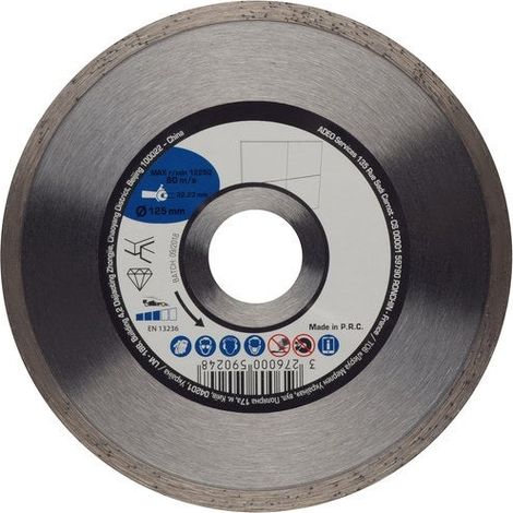 CENTRALE BRICO Disque diamant céramique pour carrelage, Diam.125 mm (1/3)
