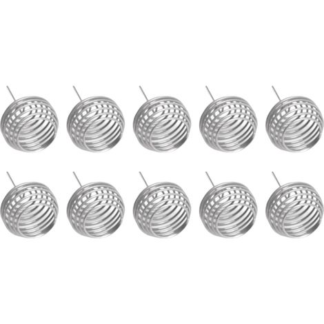 100 paniers en maille d'engrais en acier inoxydable, petits gobelets de nutrition pour jardin, paniers de fertilisation pour bonsaïs, jardin, cour et maison (1/5)
