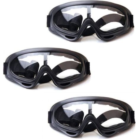 3-Pack Safety Glasses, Outdoor Games for Children, Protective Eyewear, Eye Protection and for Laboratory Work (1/5)