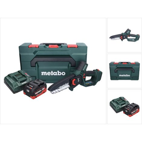 Metabo MS 18 LTX 15 outil sans fil 18 V 15 cm 5 m/s + 1x batterie 5,5 Ah + chargeur + metaBOX