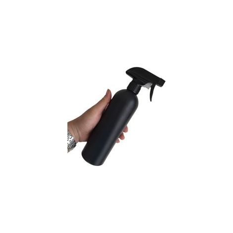 Lntyq 2 Stück leere Sprühflasche, Nebelzerstäuber, nachfüllbare Wassersprühflasche, 500 ml Haarsprühflasche für Haus und Garten - (Schwarz) (1/5)