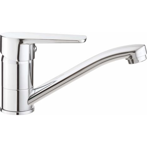 Rubinetto per lavabo con beccuccio girevole, vasca cromata BUT 026M