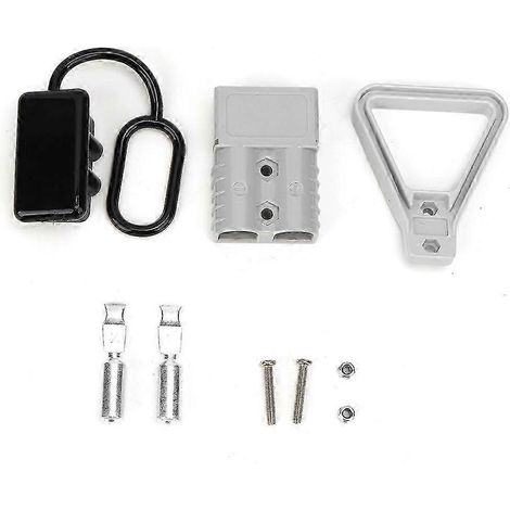 Connecteur de fiche d'alimentation 120A DC600V, capuchon anti-poussière pour borne de batterie, poignée de câble terminal, couvercle de protection. (1/5)