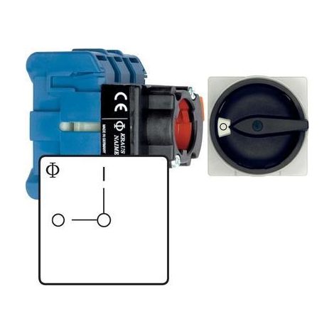 Kraus-naimer KG32B T103/01 FT2 interruptor rotativo negro