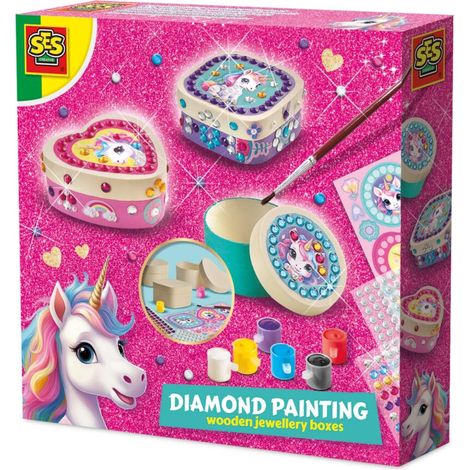 SES Einhorn-Schmuckkästchen aus Holz 14138 41387 (1/5)