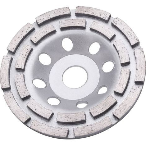 Mola diamantata standard di alta qualità - 125 mm x 22,2 mm - Per calcestruzzo, gesso, granito, resina, adesivo per piastrelle, pietra naturale, ecc. (1/5)