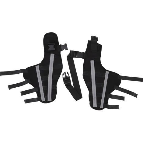 Attelle postérieure pour chien - Support stabilisateur antidouleur réfléchissant pour luxation du genou et pattes arrière (1/5)
