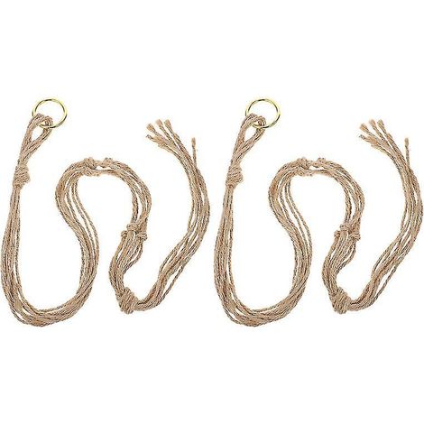 Conteneurs de rangement en jute pour usage suspendu (1/3)