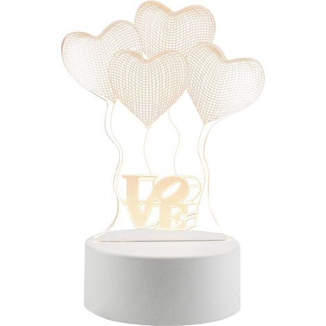 Lampe de table LED, finition blanche, alimentée par USB, pour la table de chevet, le bureau, le salon ou comme élément décoratif.-AquaForge (1/3)