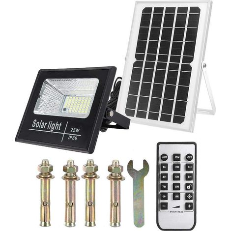 Wasserdichte Wandleuchte für 25-W-Solar-LED-Strahler für Gartenwege (25 W) (1/5)