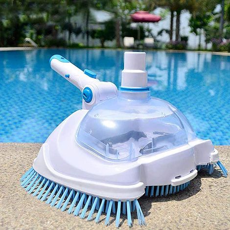 Applicable Aspirateur De Piscine À Angle Réglable, Aspirateur De Piscine, Brosse À Tête D'aspiration Transparente pour Aspirateur De Piscine pour Piscines, Sources Chaudes, Spa, Aquarium (1/5)