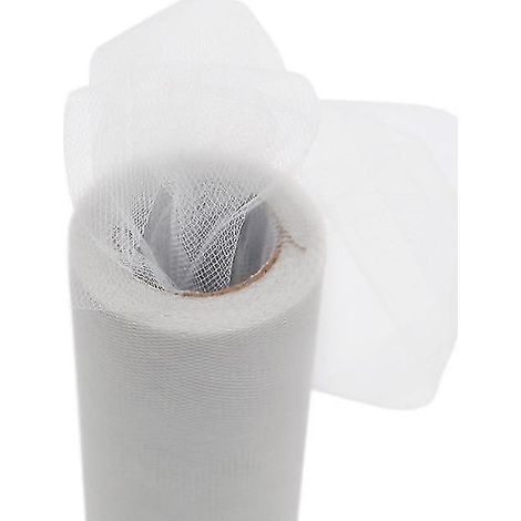 Rouleau de tulle en tissu, bobine de tissu, tutu, fête, baby shower, anniversaire, châle, mariage - COULEUR 20 (1/4)