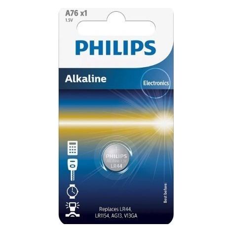 Botón Marca PHILIPS Modelo PHILIPS ALCALINE 1,5V LR44 X2